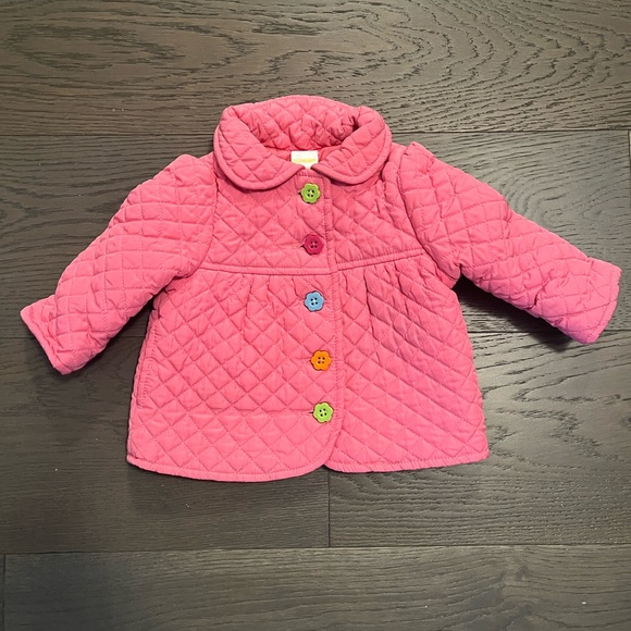 Gymboree girls pink spring jacket sz 6-12M NWT - Picture 1 of 4